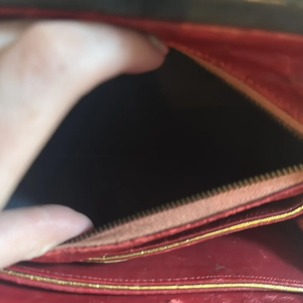 Koro Creation Vintage NeedlePoint Tapestry Women’s Strawberry Handbag - Picture 11 of 16